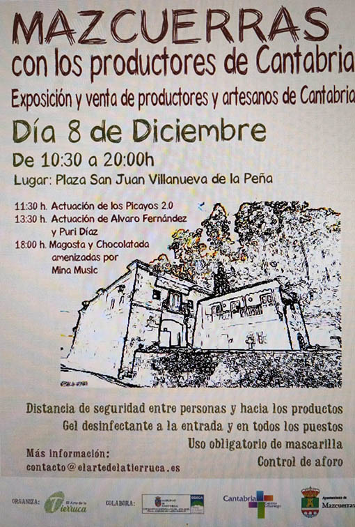 Exposicion y Venta de productores y artesanos de Cantabria
